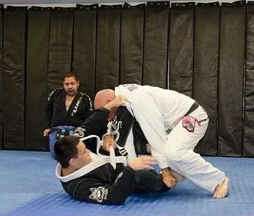 Students training at Roll Dogs Jiu Jitsu